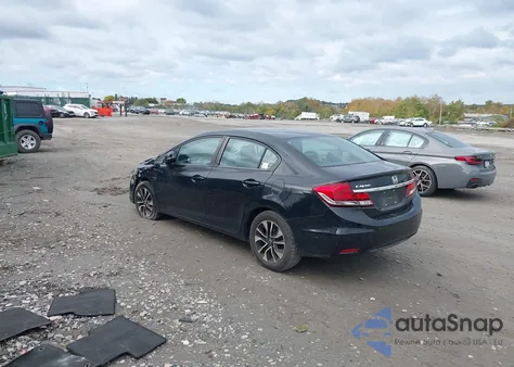 2013 Honda Civic Ex-L из США, поврежденный, VIN 19XFB2F94DE250764